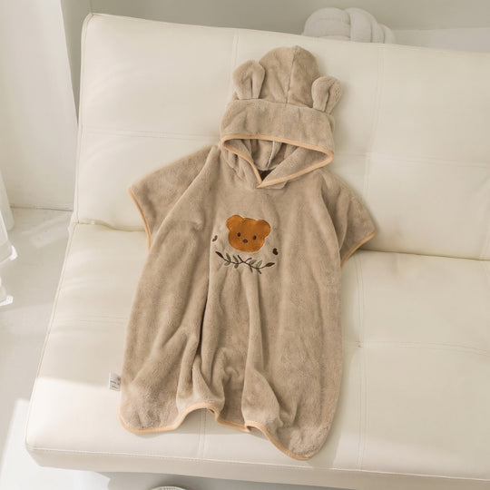 AquaCuddle – Kinderbadcape met Capuchon