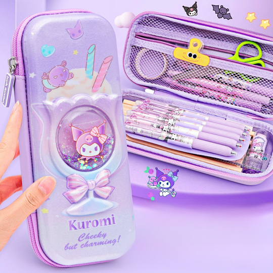 KuromiBox – 3D EVA Etui met Meerdere Vakken