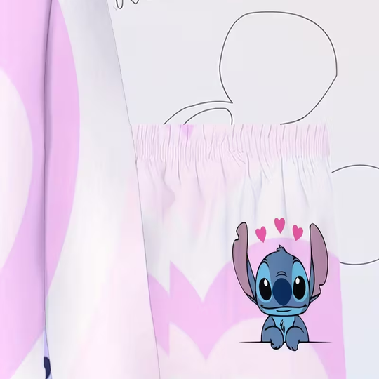 StitchHeart™ – Meisjes Stitch Pyjama Set