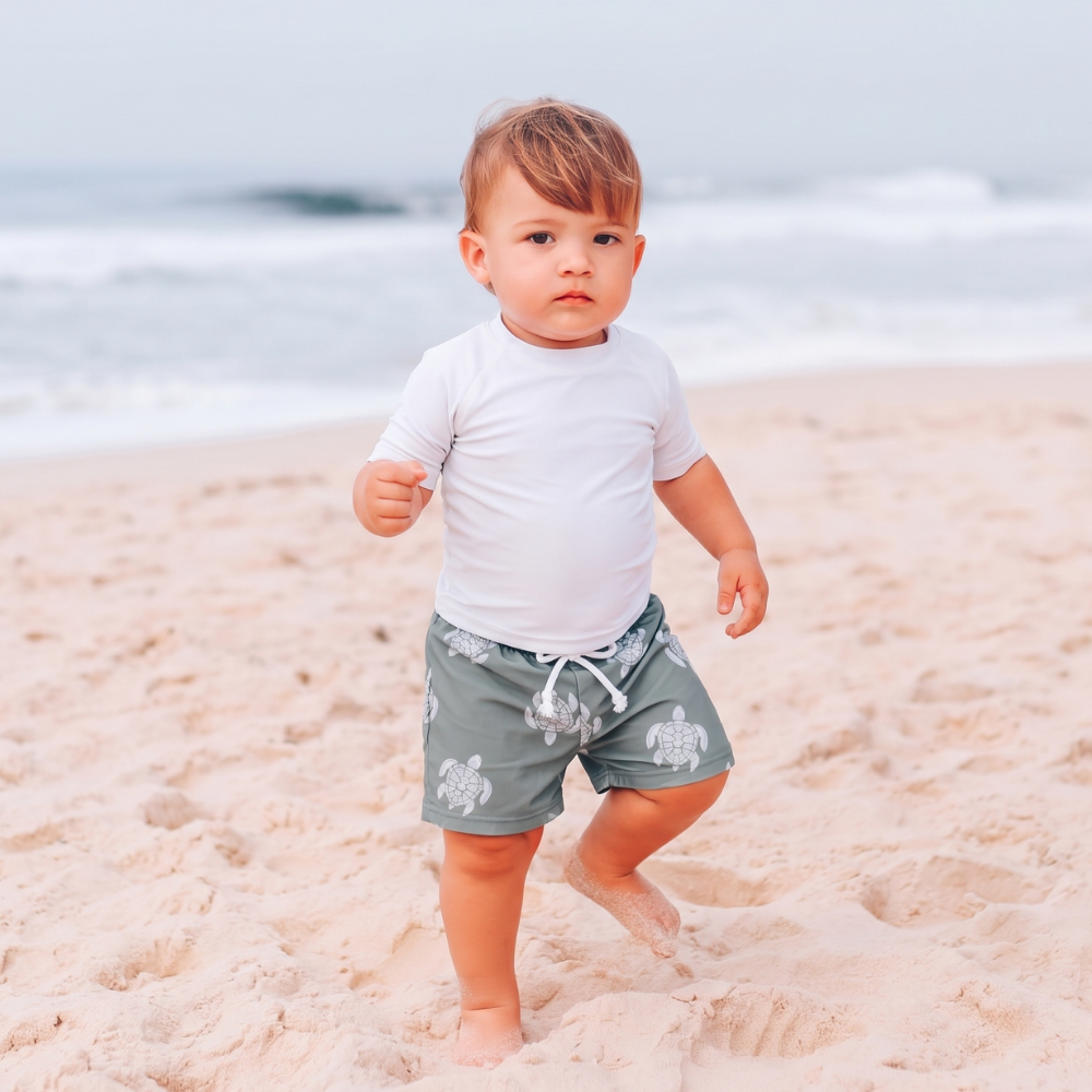 SplashEase – Zomerse Zwemshorts met Elastische Tailleband