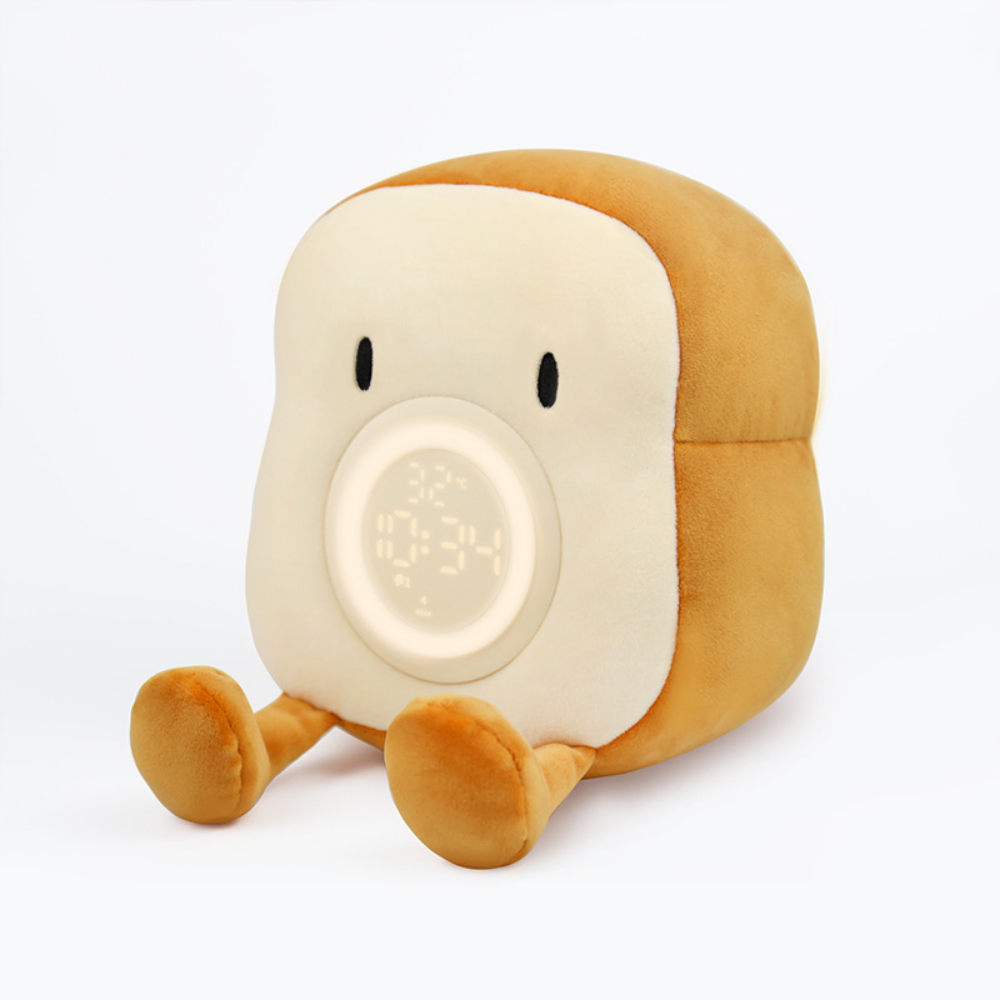 ToastGlow – Kinderwekker met Nachtlampje