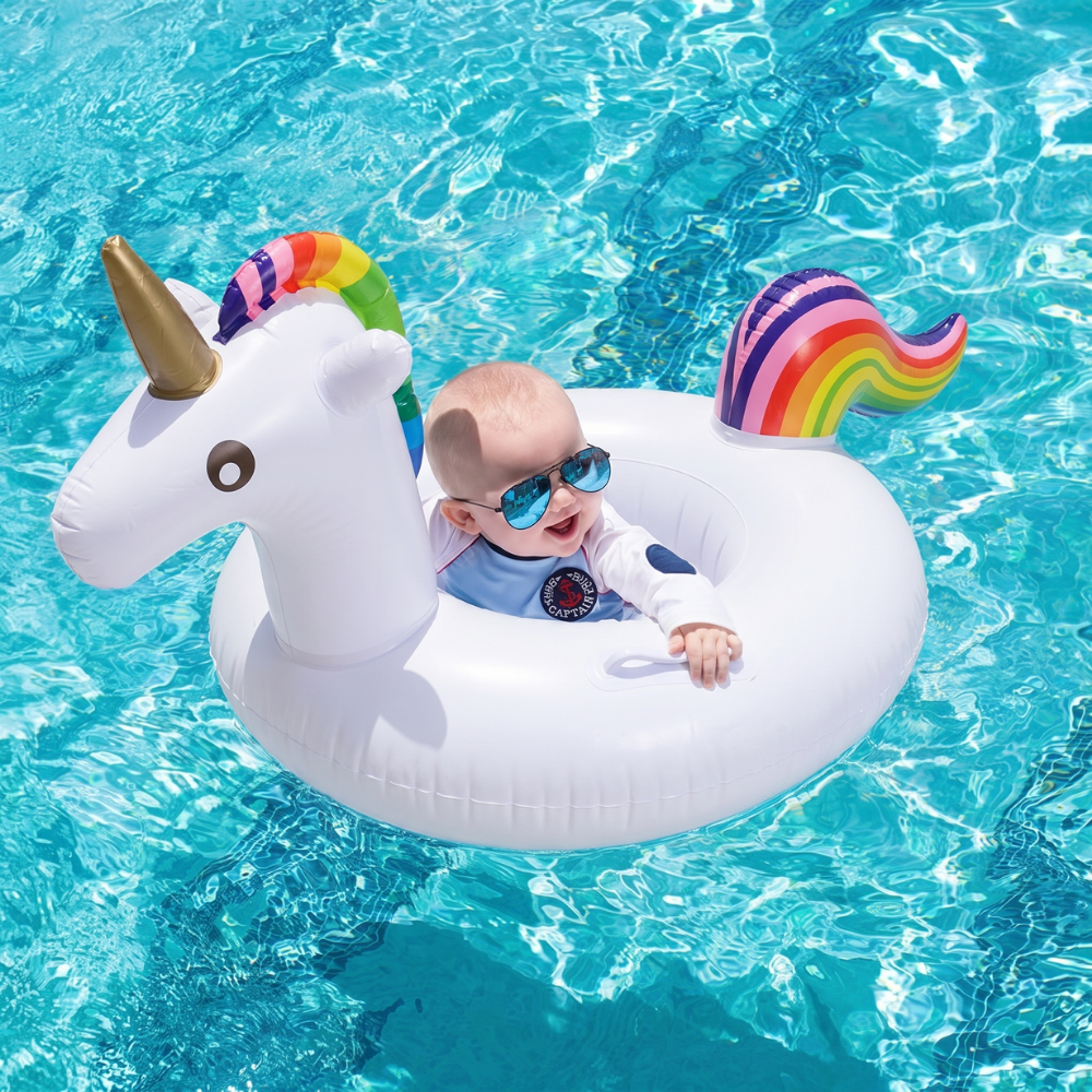 SplashBoat – Opblaasbare Baby Zwemband Boot