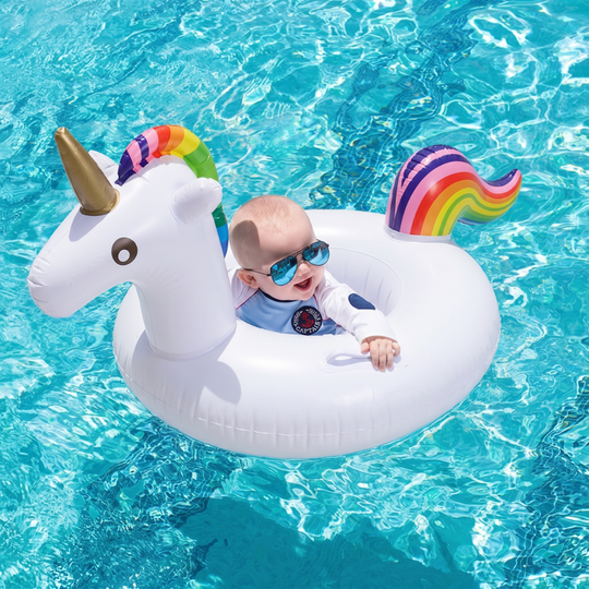 SplashBoat – Opblaasbare Baby Zwemband Boot