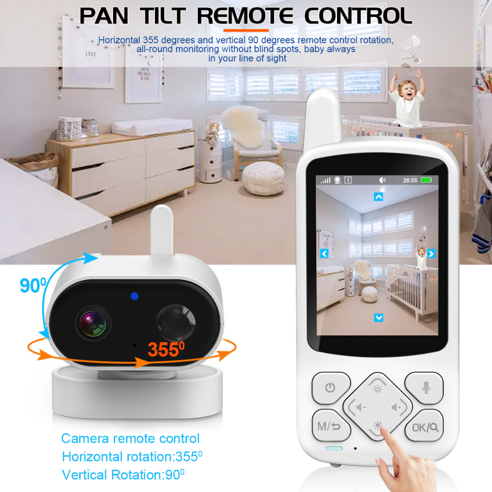 TinyReach – Draadloze Babyfoon met Camera