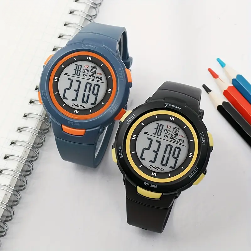 TimeShine™ – Waterdicht Digitaal Kinderhorloge – 30M Lichtgevende Display