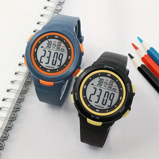 TimeShine™ – Waterdicht Digitaal Kinderhorloge – 30M Lichtgevende Display