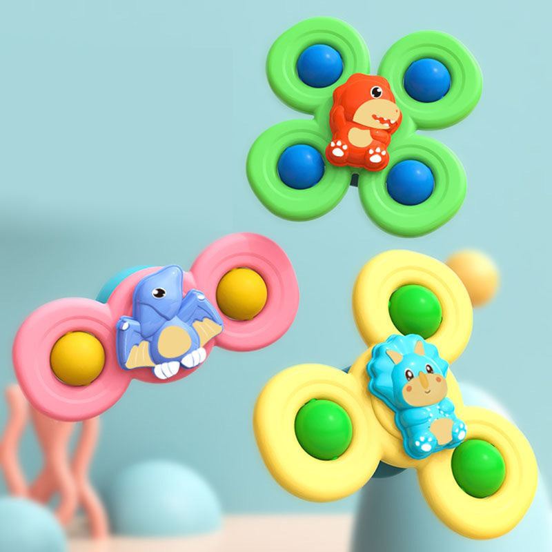 Spin &amp; Play™ – Sensorisk babyspinner (sæt med 3) 