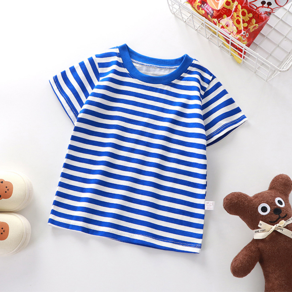 StripeJoy – Gestreept Kinder T-shirt