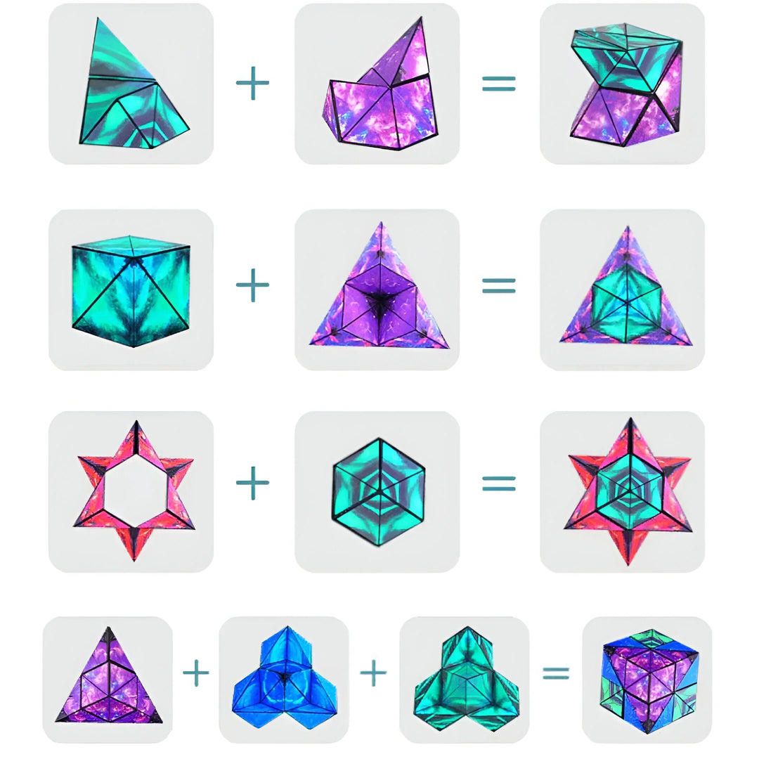 FlexiShape – Magnetische Vormen Kubus