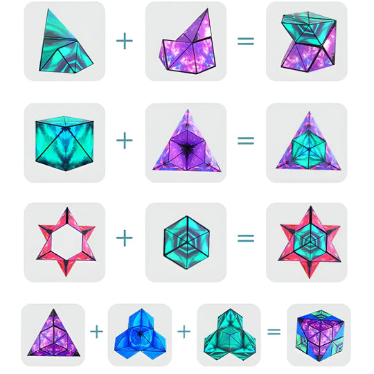 FlexiShape – Magnetische Vormen Kubus