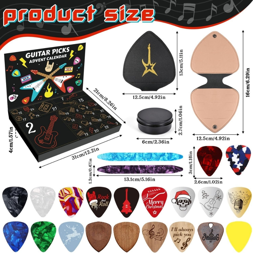 GuitarCountdown – Adventskalender met Gitaarplectrums