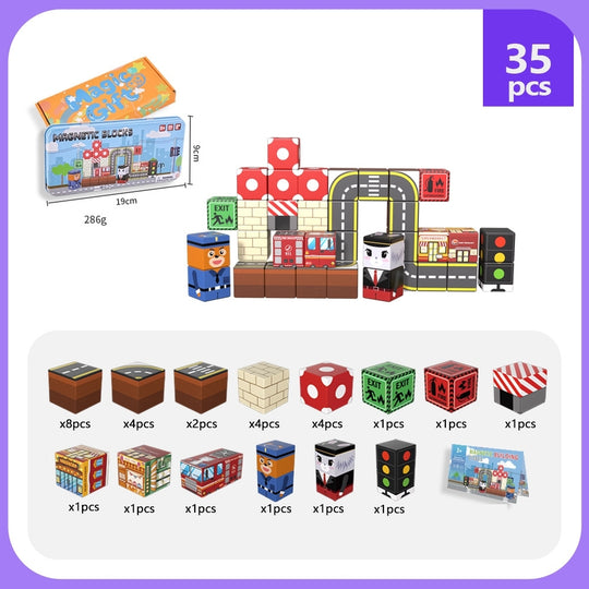 PocketCubes – Draagbare Magnetische Kubusset