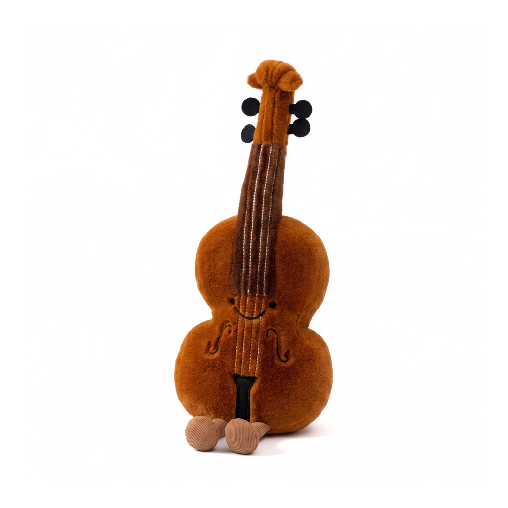 MelodyCuddle – Pipa, Viool & Gitaar Knuffel van Zacht Pluche