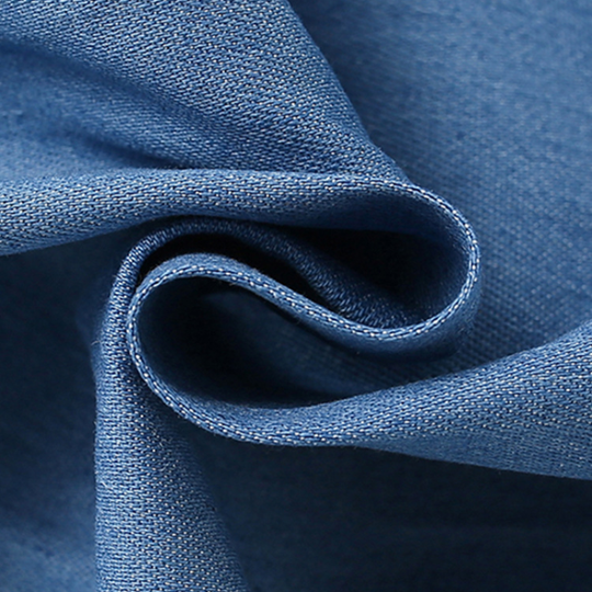 Selma – Denim Bloemenjurk