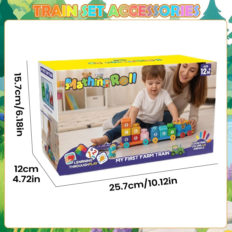 RolliRail kinder speel treinset - Milo & Moon