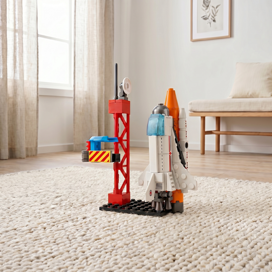 GalaxyBuilder – Ruimte Shuttle, Raket & Spacecraft Bouwset (79–130 Stuks)