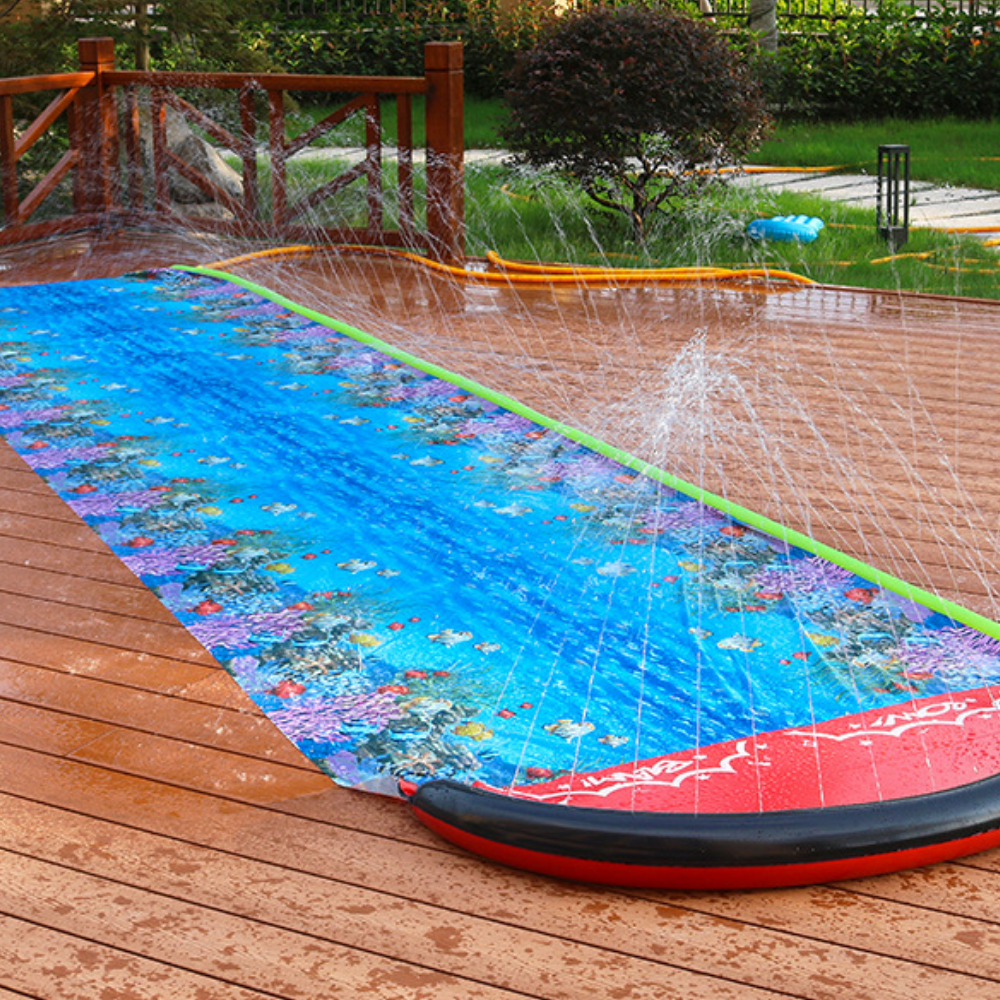 SplashRace – Waterglijbaan voor Kinderen