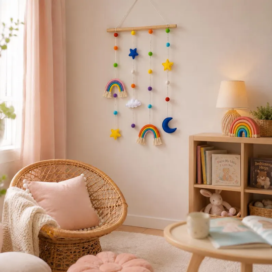 RainbowDream – Houten Regenboog Wanddecoratie