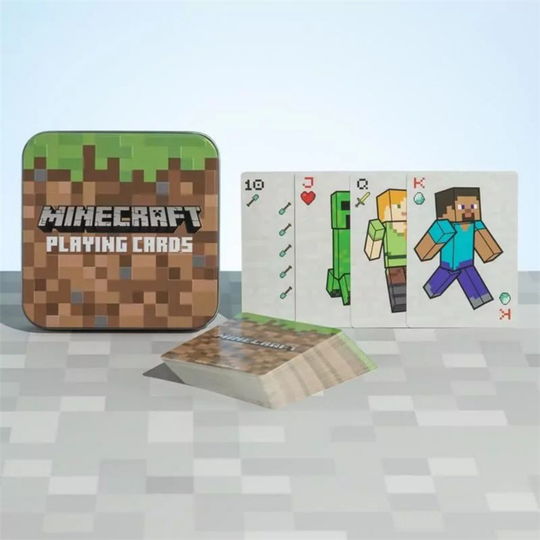 <font dir="auto" style="vertical-align: inherit;"><font dir="auto" style="vertical-align: inherit;">Nouvelles cartes à jouer périphériques du jeu Minecraft, jouet de cartes à jouer de jeu de société pour enfants Minecraft</font></font>