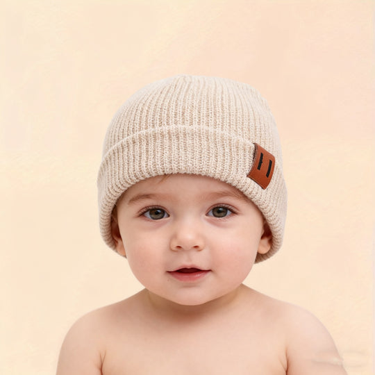 CozyKnitMini™ – Warme Gebreide Beanie voor Kinderen