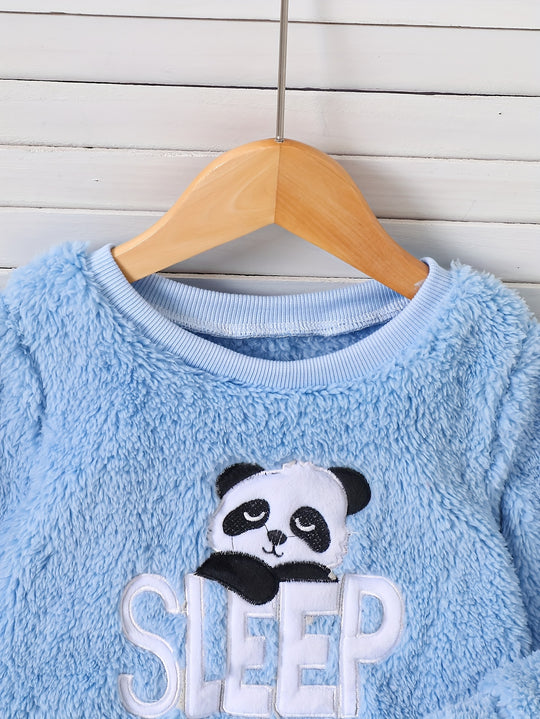 PandaDreams™ – 2-delige Meisjes Panda Fleece Pyjama