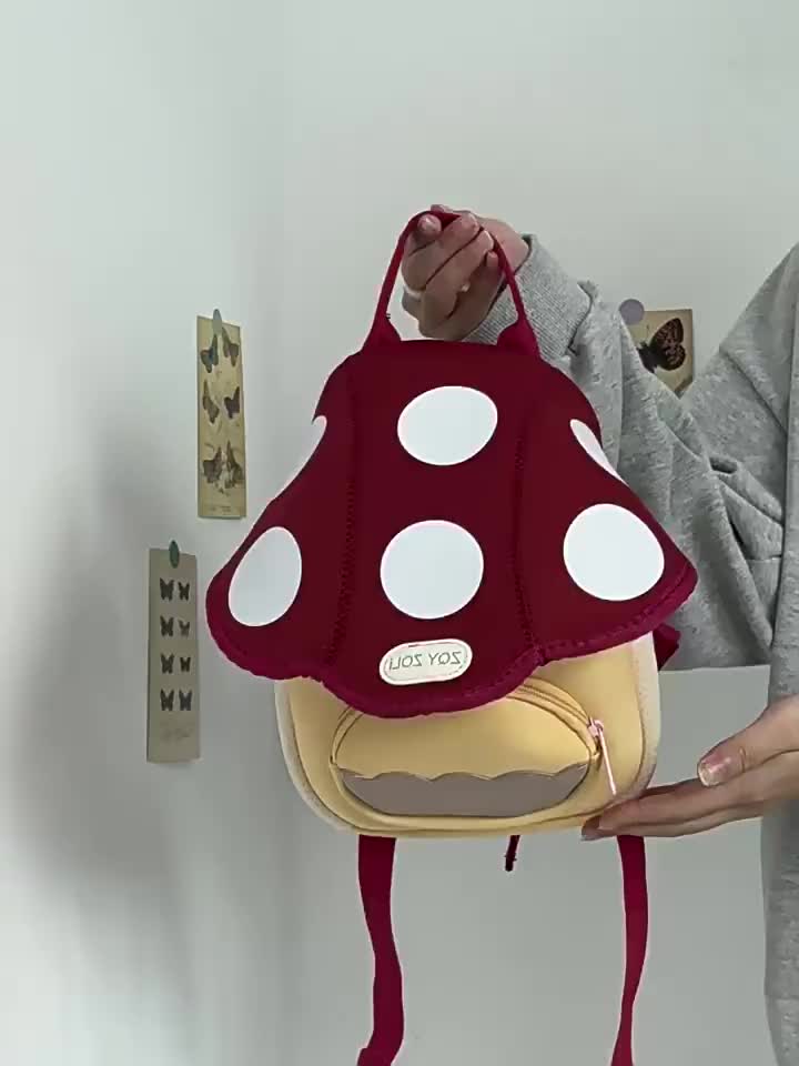 MushroomBuddy™ – Cartoon Rugzak voor Kinderen – Duurzame Schooltas
