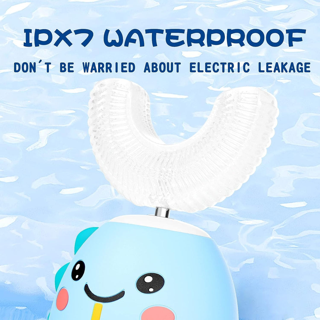 MiloBrush™ Dino Edition – Elektrische U-vormige Kindertandenborstel 2-12 Jaar