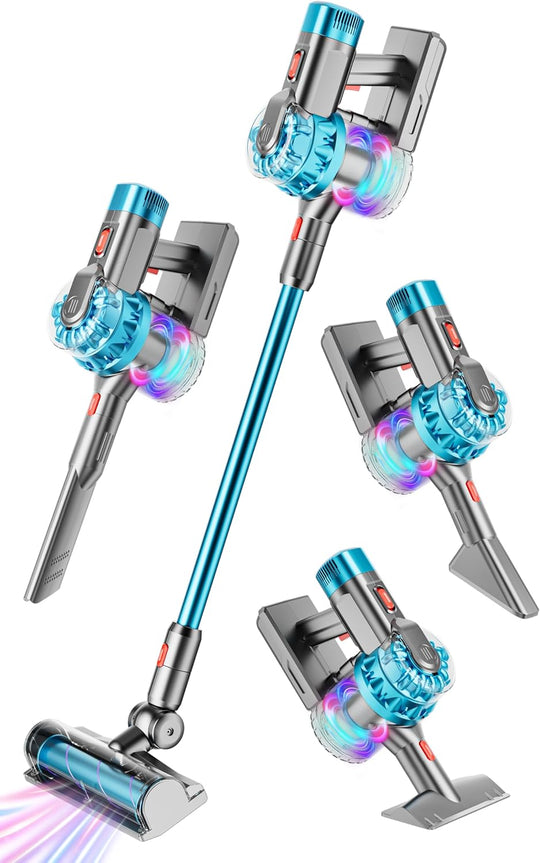 TinyHelper™ – Realistische Speelgoedstofzuiger – 4-in-1 Licht & Geluid