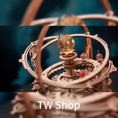 StarryTune™ – 3D Houten Draaibaar Sterrennacht Mechanische Muziekdoos