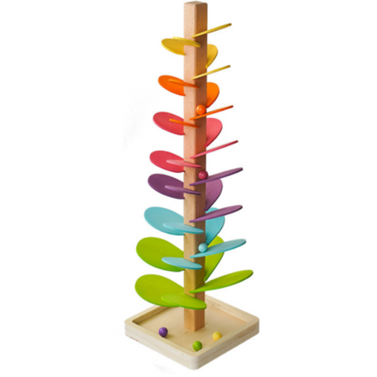 RainbowTree™ – Houten Speelboom voor Creatief en Educatief Spel