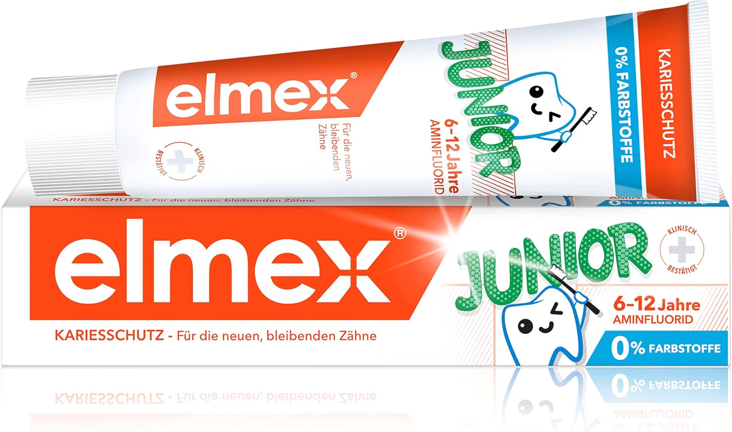 elmex Kindertandpasta 2-6 jaar, 6-12 jaar