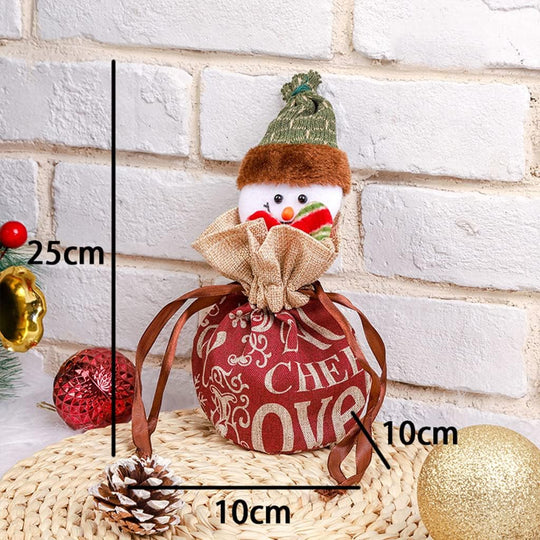 MagicSacks™ – Luxe Herbruikbare Cadeauzakjes – Kerst Geschenk Tasje