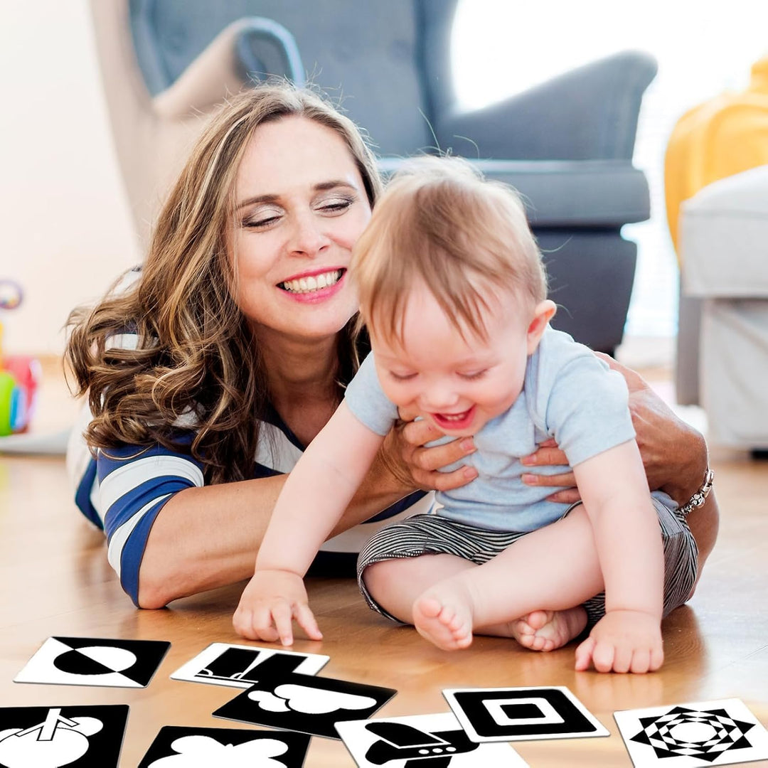 SmartCards – Baby Cognitie Kaartenboek met Dieren en Natuur