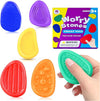 CalmiStone – 6/12-delig Sensorische Fidget Stenen Zachte Silicone Wobble Stones