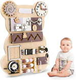 LearnBoard™ – Houten Activiteitenbord voor Kinderen