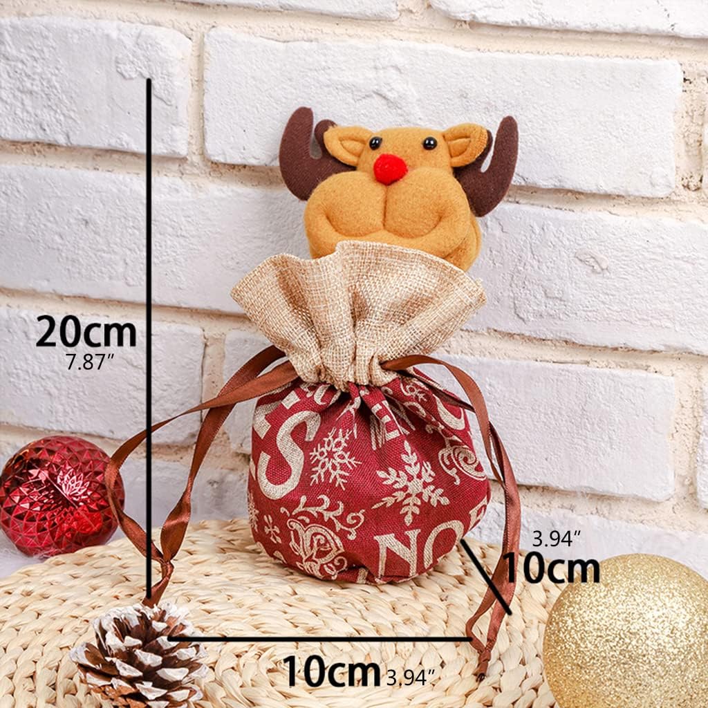 MagicSacks™ – Luxe Herbruikbare Cadeauzakjes – Kerst Geschenk Tasje