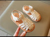 SunnyStrides™ – Geweven Kindersandalen met Klittenband, Lichtgewicht & Comfortabel