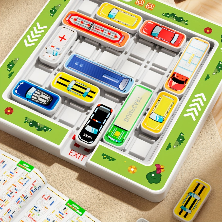 TrafficGrid™ – 22-delig Verkeerspuzzelspel met Auto’s & Wegen