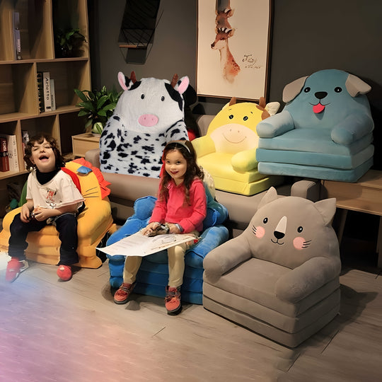 MiloChair™ – Opvouwbare 2-1 Comfortabele Loungestoel voor kinderen vanaf 2 Jaar