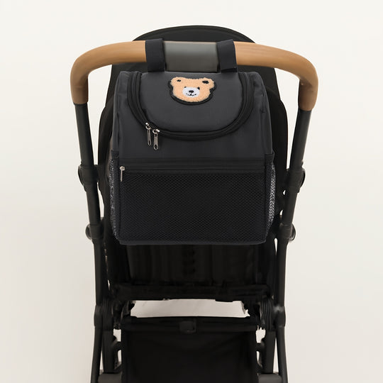 StrollMate™ – Kinderwagen Organizer Tas – Zwart & Multifunctioneel