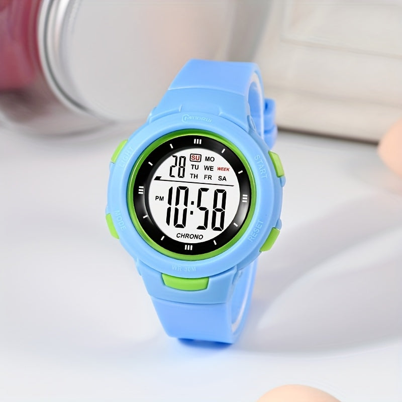 TimeShine™ – Waterdicht Digitaal Kinderhorloge – 30M Lichtgevende Display