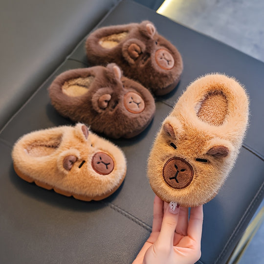 CozyCritter™ – Pluche Zacht Dierenontwerp Winter Slippers