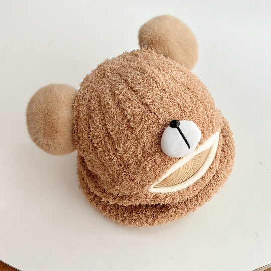 WinterBear™ – Babymuts & Sjaal Set – Hooded Balaclava met Oortjes