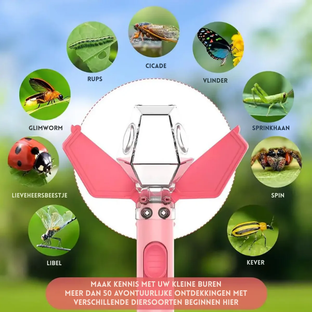 Kriebel – Multifunctionele Insectenvanger voor Kinderen
