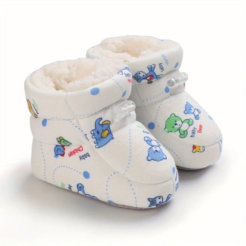 MiloSteps™ CosySteps – Warme Winterlaarsjes voor Baby’s (0-18 mnd)
