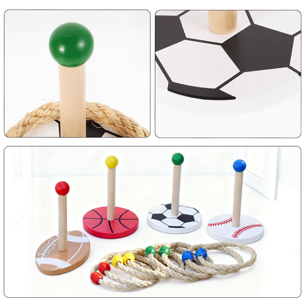 SportRing – Houten Ringwerpspel voor Kinderen