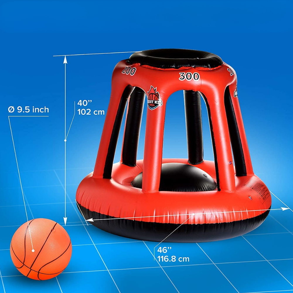 AquaHoops – Opblaasbare Basketbalring voor het Zwembad
