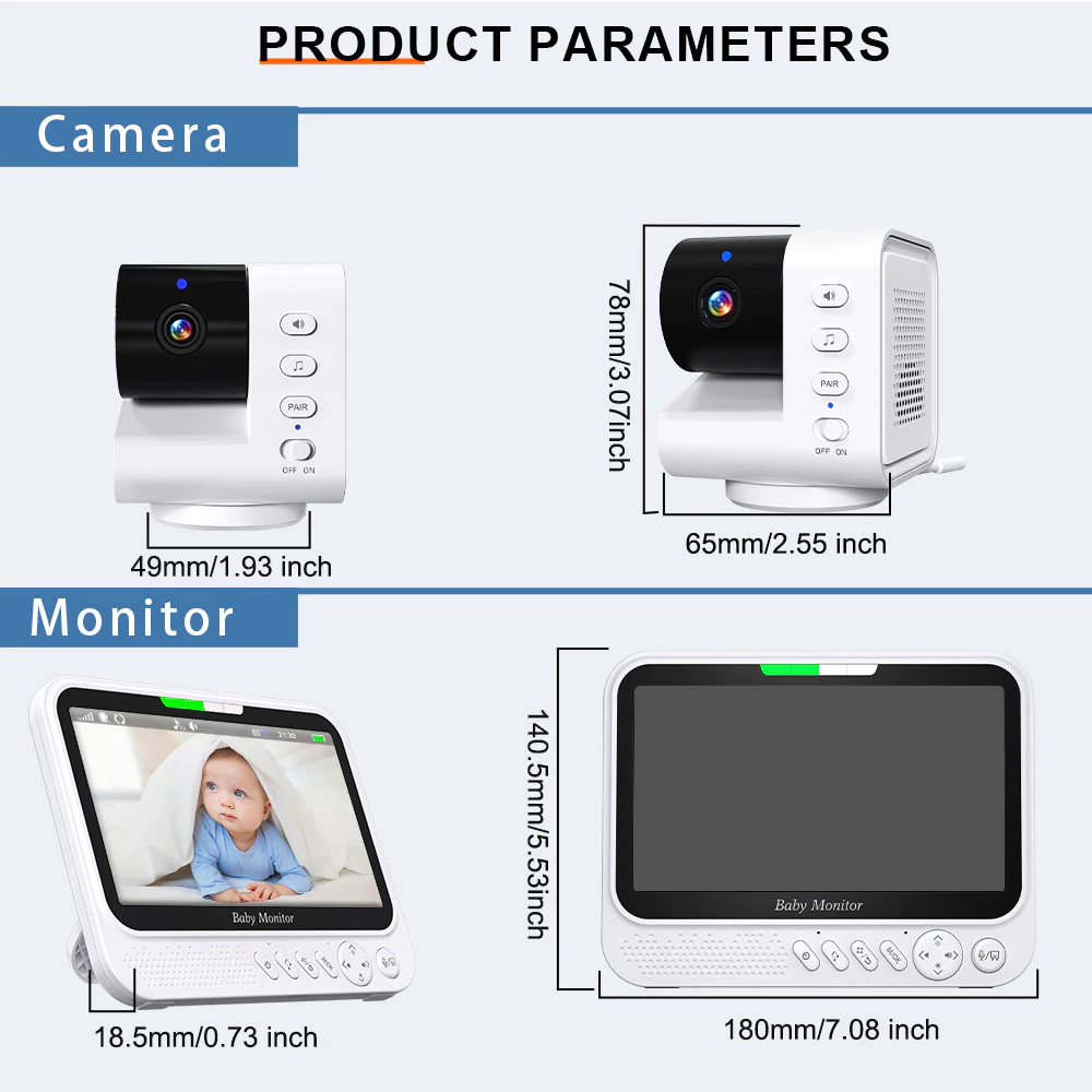 ViewNest – Draadloze Babyfoon met Camera
