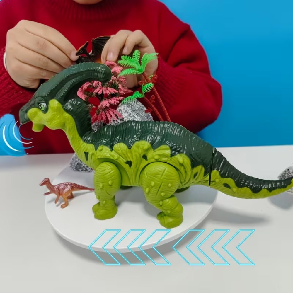 DinoStap – Lopende Speelgoeddinosaurus met Licht en Geluid