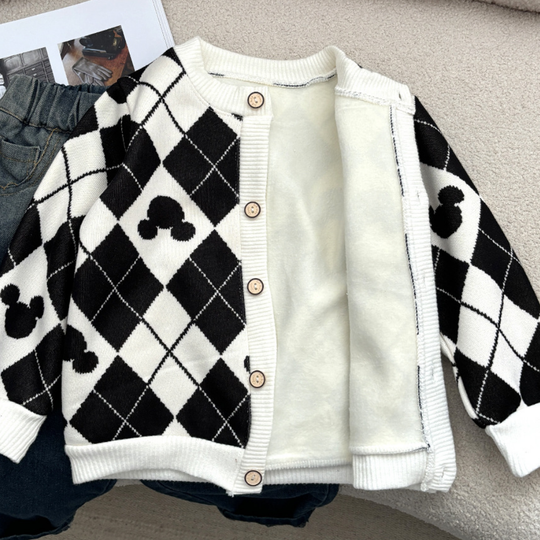 CozyKnit – Kinder Vest met Knopen voor Jongens en Meisjes